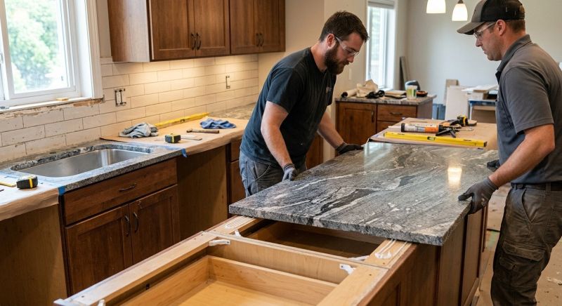 Custom Countertop Installation in Roseville, CA