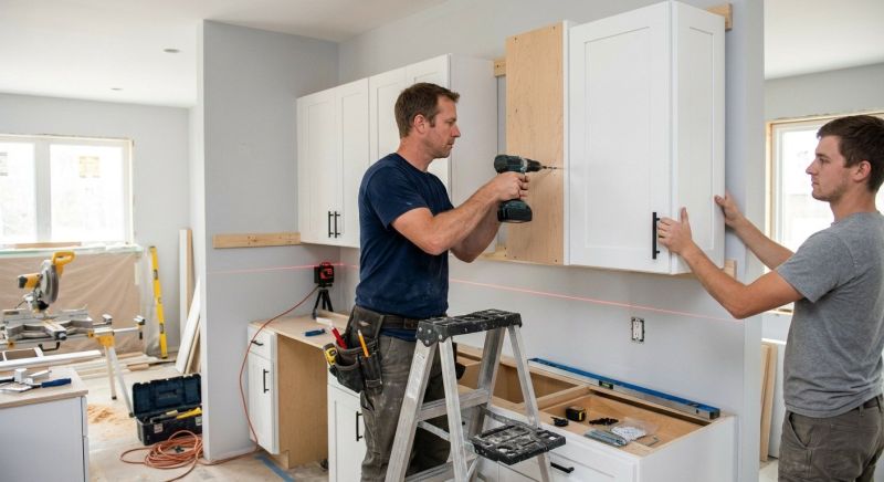 New Cabinets Installation in Bloomington, IN